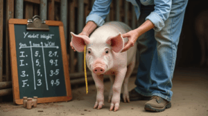 Вага свиней за вимірами: швидка таблиця та кондиція